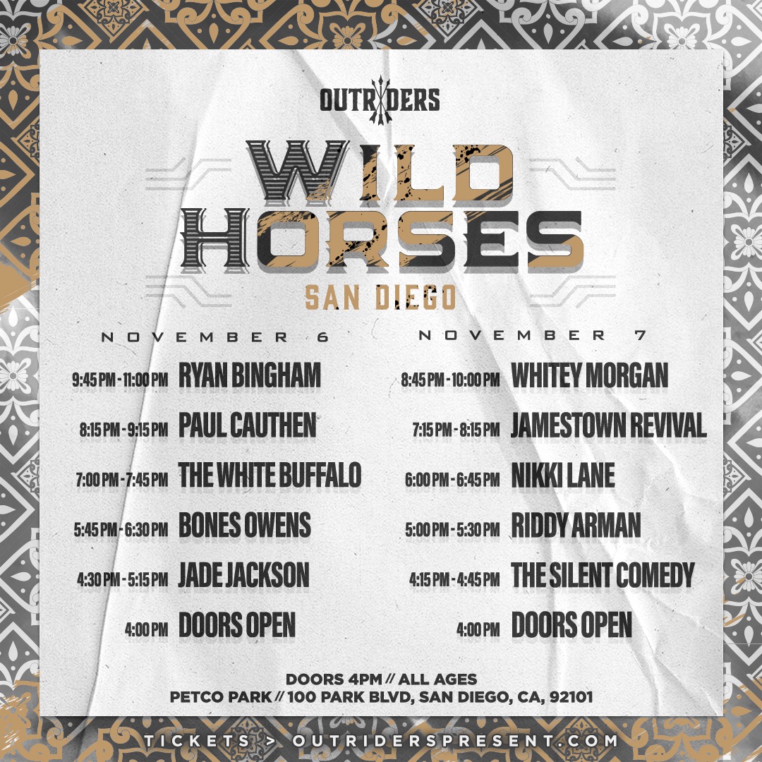 Wild Horses San Diego Outriders Present